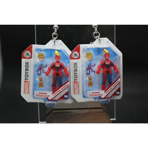 Mini Brands / Marvel - Captain Marvel earrings - Picture 3 of 7